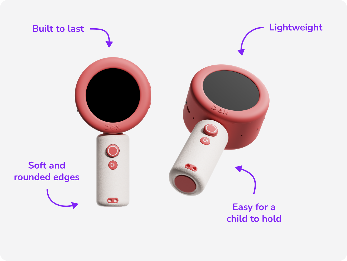 Dex, Red edition, pc view, rear left view.